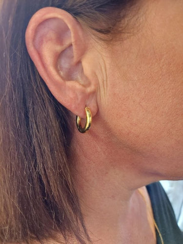 Boucles d'oreilles Boucles d'oreilles Créoles Or 58 Facettes 076441