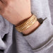 18K YELLOW GOLD BRACELET Bracelet 58 Facettes