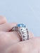 Ring 52 Sapphire and Diamond Garter Ring 58 Facettes