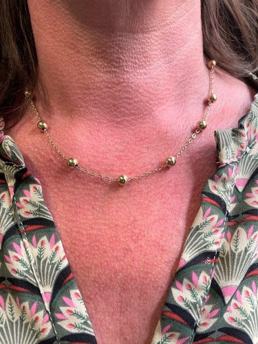 Collier COLLIER MODERNE BOULES 58 Facettes 054281