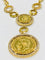 Collier Collier pièce or jaune 58 Facettes