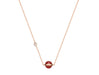 PIAGET pendant - Possession pendant Pink gold Diamond Carnelian 58 Facettes G33PB200