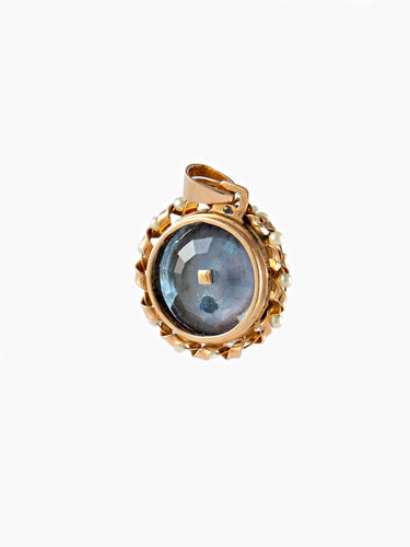 Pendentif Médaille Vierge Marie 58 Facettes