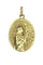 Pendentif MÉDAILLE ANCIENNE SAINTE THÉRÈSE 58 Facettes 045901