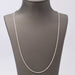 Necklace Necklace White gold 58 Facettes E359388