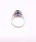 Bague 54 Bague saphir et or blanc 58 Facettes Bag.Epl.Sap.FA24