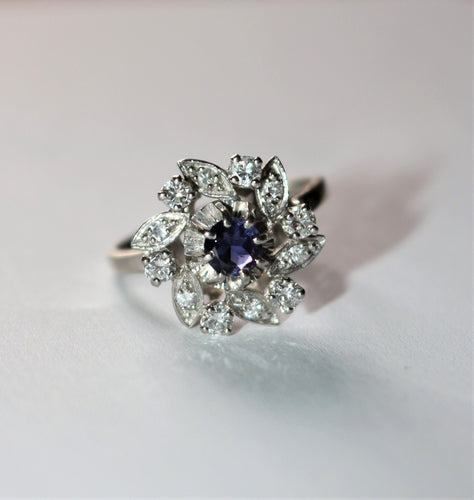 Bague Bague Fleur Tourbillon Diamants 58 Facettes