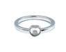 Chopard ring. Happy Diamonds, white gold and diamond ring 58 Facettes