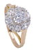 OLD DIAMOND MARGUERITE RING 58 Facettes 073471