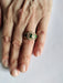KORLOFF ring emerald daisy ring 58 Facettes