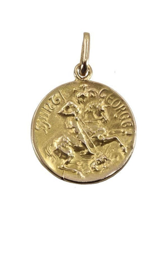 Pendentif MÉDAILLE SAINT GEORGES 58 Facettes 038701