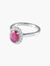 Bague 52 Bague Marguerite Rubis Diamants 58 Facettes