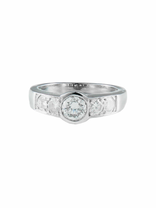 Bague Bague Solitaire Diamants 58 Facettes