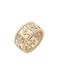 Ring 53 VAN CLEEF & ARPELS Ring Beaded Diamond Clovers 58 Facettes