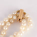 Necklace Gold necklace, cultured pearls 58 Facettes