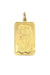 Pendentif PENDENTIF LINGOTIN 5 GRAMMES "LADY FORTUNA" 58 Facettes 041431