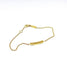 Bracelet Yellow gold and diamond bracelet with barrette motif 58 Facettes