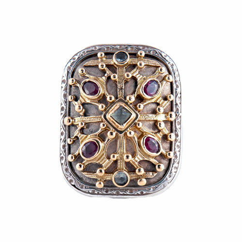 Bague 67 GEROCHRISTO Bague d’homme rectangulaire 58 Facettes