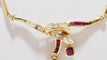 Collier Collier vintage diamants et rubis 58 Facettes 32278