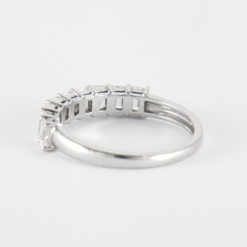 Bague 51 Bague en Or Blanc & diamants 58 Facettes