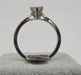 Ring 52 Solitaire ring in White Gold, diamonds 58 Facettes