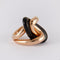 Bague 52.5 Fawaz Gruosi - Bague en or rose, onyx 58 Facettes