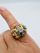 "Tank" ring, 18ct gold and diamonds, 1940s 58 Facettes 7338 B