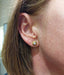 Boucles d'oreilles Clous d'oreilles en or jaune, diamants 58 Facettes 063011