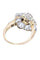 Bague 50 BAGUE MARGUERITE ANCIENNE DIAMANTS 58 Facettes 063891