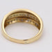 Ring 67 3 band ring Yellow gold Diamonds 58 Facettes E358542