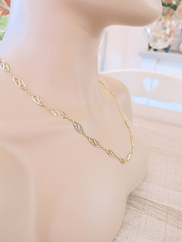 Collier Collier maille Filigranée 58 Facettes AA 1476