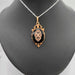 Napoleon III pendant accessory in 18K gold onyx and pearls 58 Facettes