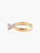 Ring 50 Diamond Solitaire Rose Gold 58 Facettes