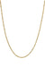 TWISTED VENETIAN MESH CHAIN ​​Necklace 58 Facettes 042421