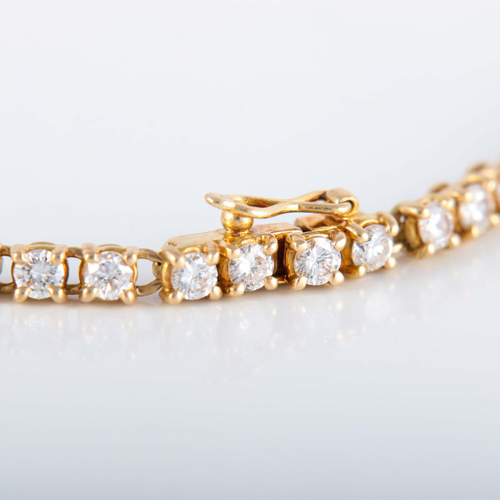 Bracelet Bracelet Rivière Or jaune Diamants 58 Facettes 220409
