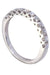 Bague 54 DEMI-ALLIANCE DIAMANTS 0.20ct 58 Facettes 074331