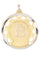 Pendentif MÉDAILLE ANCIENNE VIERGE SIGNÉE GRUN 58 Facettes 064131
