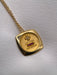 Augis Love Medal Pendant, Diamond and Ruby 58 Facettes