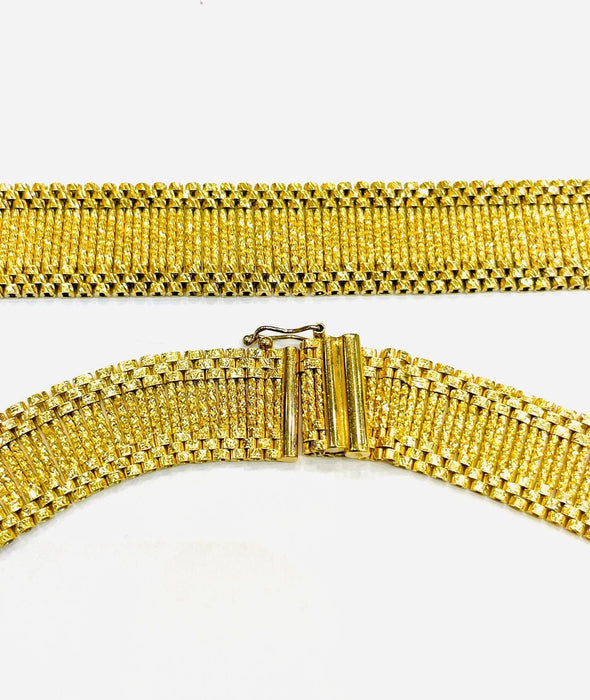 Collier Parure 3 pièces en or jaune 58 Facettes