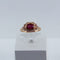 Bague Bague fine Or rose Diamants Rubis 58 Facettes