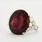 Bague 53.5 Bague Cocktail Rubellite 69cts Diamants 58 Facettes