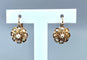 Boucles d'oreilles Boucles d’oreilles or jaune perles fines vers 1880 58 Facettes AB301