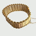 Bracelet Bracelet style Rétro époque 1940-45 en OR 18 carats 58 Facettes Q997A