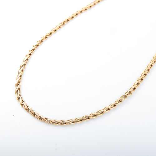 Collier Collier vintage or jaune 58 Facettes 2770