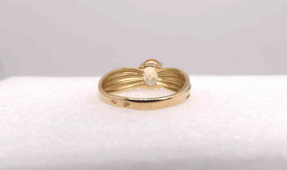 Bague 55 Bague Or jaune Citrine 58 Facettes 11683