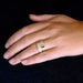 55 DINH VAN Ring - Seventies Ring Yellow Gold Diamonds 58 Facettes