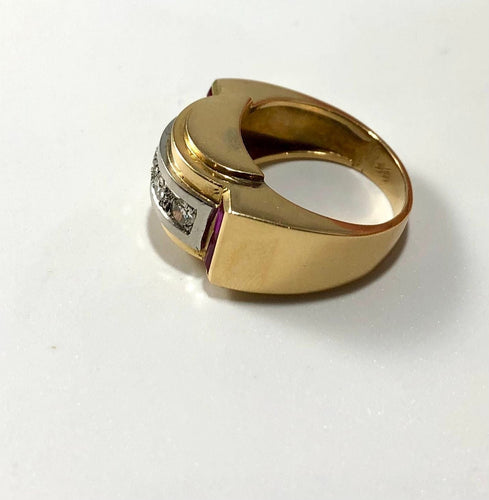 Bague 50 Bague Tank 58 Facettes 46