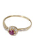 Ring 58 RUBY AND DIAMOND MARGUERITE RING 58 Facettes 077791