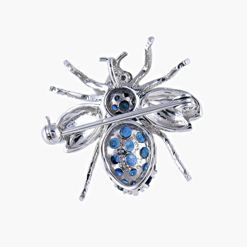 Broche Broche Saphirs 58 Facettes