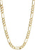 ALTERNATING FIGARO MESH CHAIN ​​Necklace 58 Facettes 048381